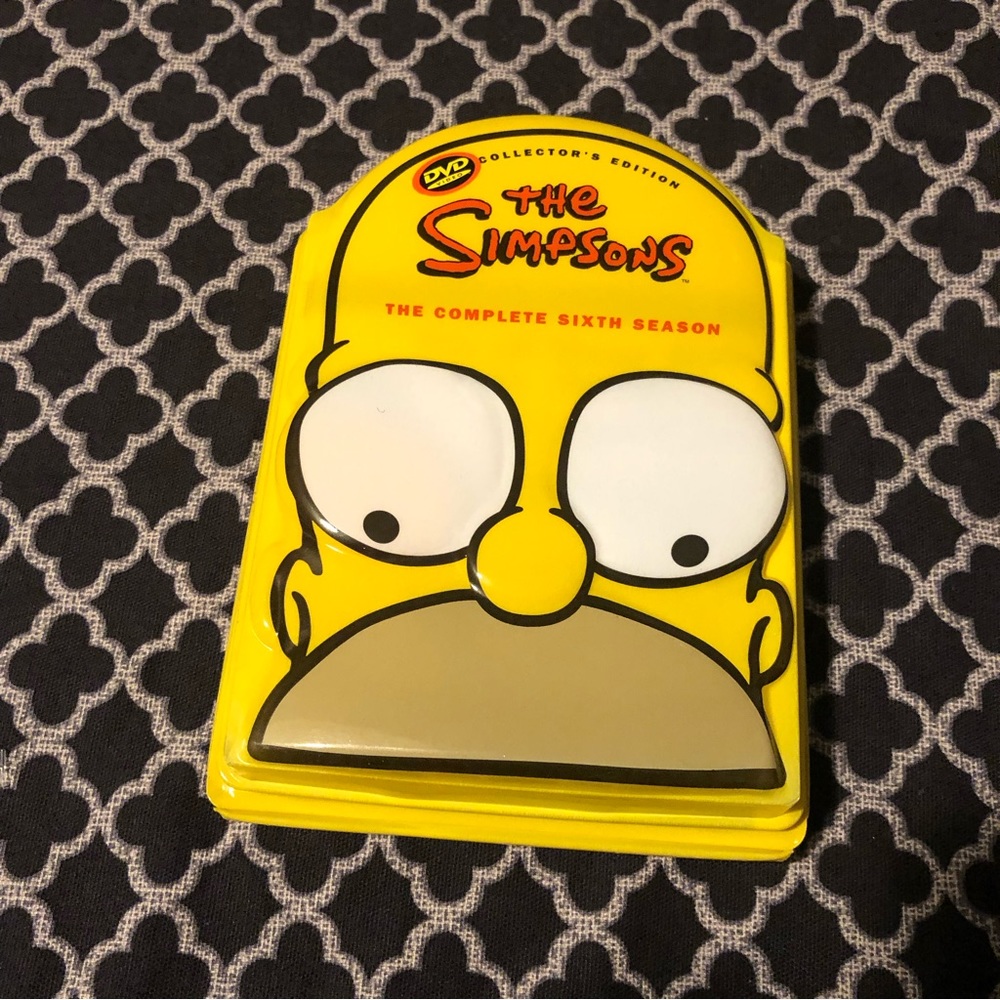 The Simpsons 2005 Complete Season 6 DVD 4 Disc Set Homer Collectors Edition NEW